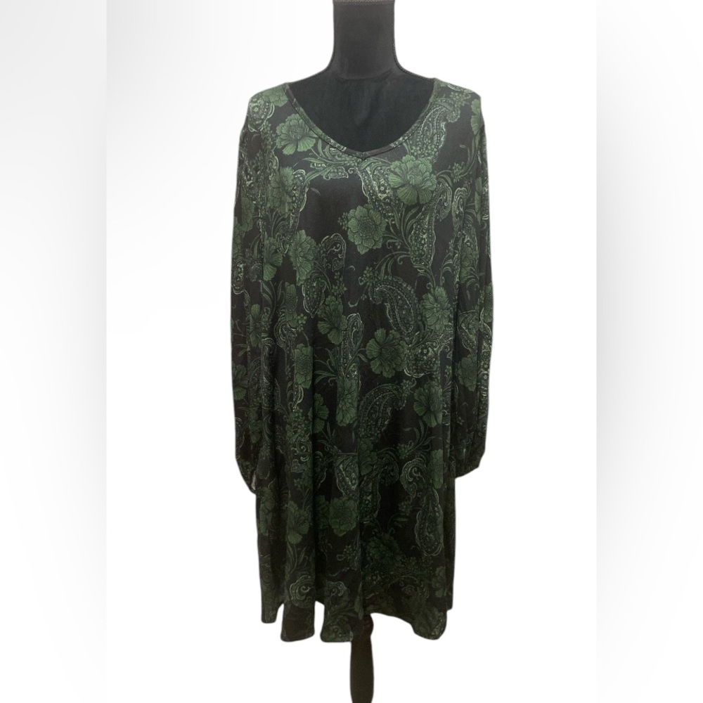 Story Teller Floral Paisley Dress - Picture 2 of 5